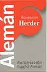 LIBROS - DICCIONARIO HERDER ALEMAN ESPAÑOL ESPAÑOL ALEMAN